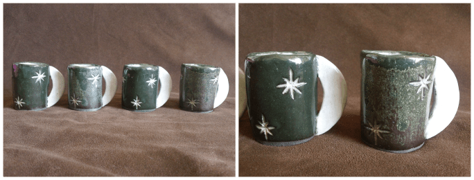 sun and moon shot glasses