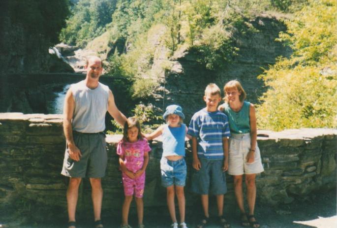 Our family, circa 2001