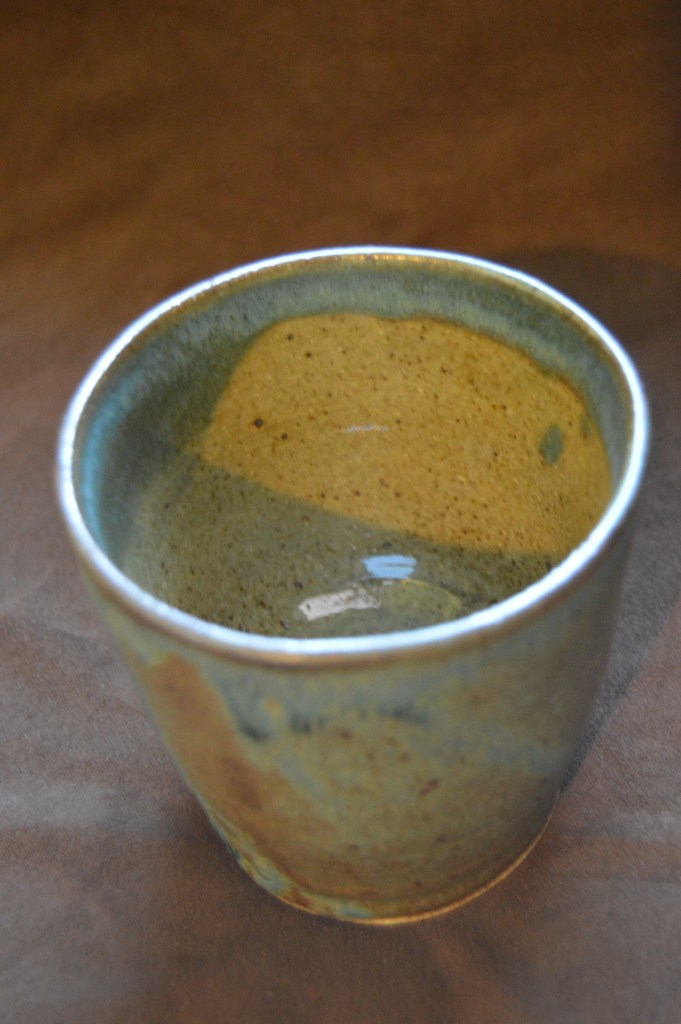 Inside of medium cup