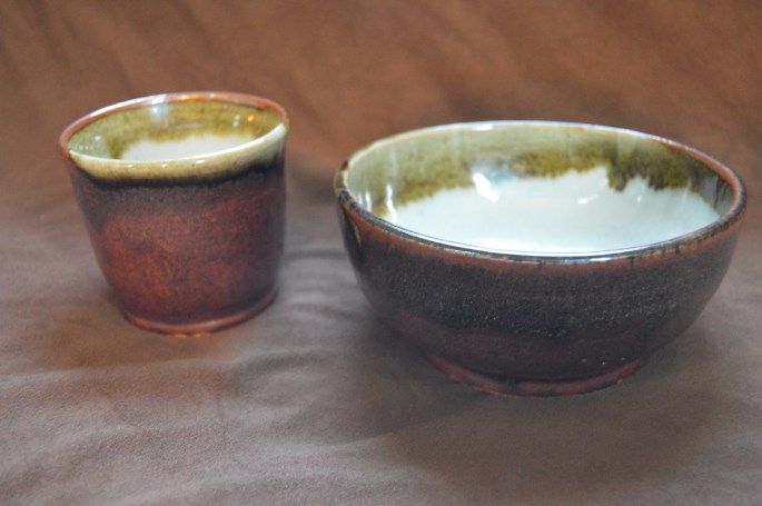 Bowl and cup set