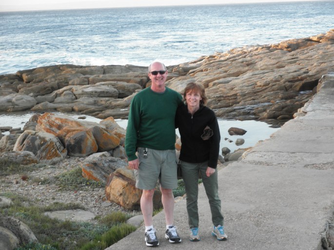 My parents at Mossel Bay