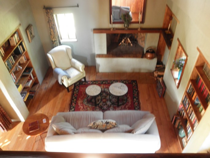 Living room of Fynboshoek Cottage