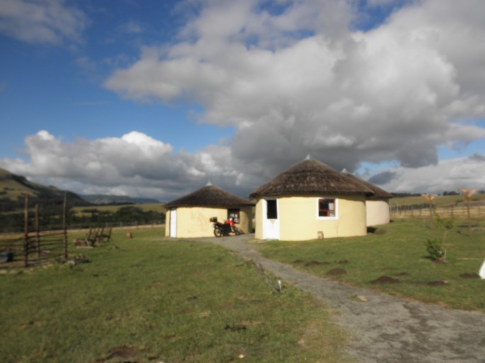 Rondavels at Elundini Backpackers