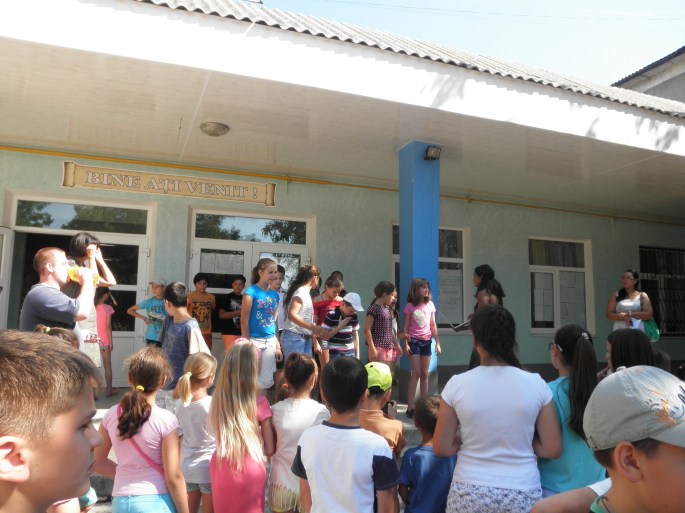 These students did a dance for us